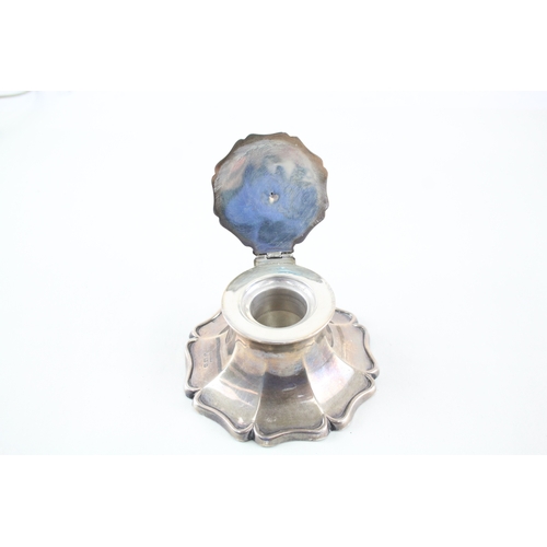 50 - .925 STERLING SILVER FILLED INKWELL