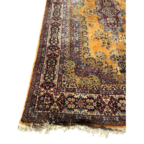 725 - A PERSIAN DESIGN CARPET, 250cm x 152cm