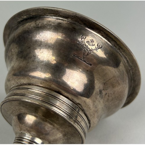 269 - A GEORGIAN SILVER WINE FUNNEL Weight: 91gms