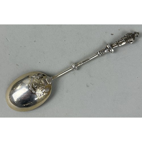 296 - A SILVER SPOON 'PLYMOUTH' Weight: 31gms