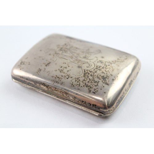 325 - A VICTORIAN .925 STERLING SILVER CIGARETTE CASE
Weight: 63gms