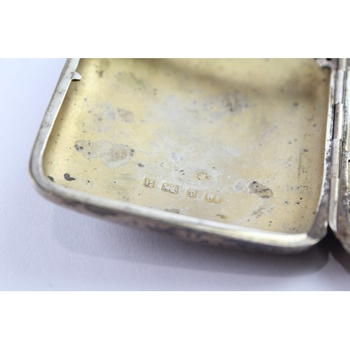 325 - A VICTORIAN .925 STERLING SILVER CIGARETTE CASE
Weight: 63gms