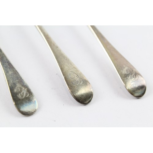 329 - FIVE .925 STERLING SILVER GEORGIAN TEASPOONS (5)

Weight: 81gms