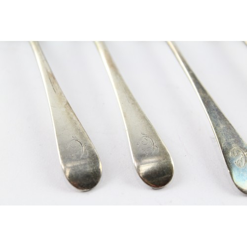 329 - FIVE .925 STERLING SILVER GEORGIAN TEASPOONS (5)

Weight: 81gms