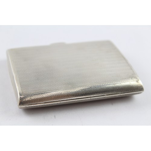 337 - A VINTAGE 1930's .925 STERLING SILVER CIGARETTE CASE

Weight: 87gms