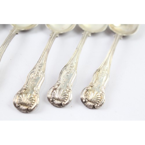 345 - SIX .925 STERLING SILVER GEORGIAN TEASPOONS (6)

Weight: 130gms