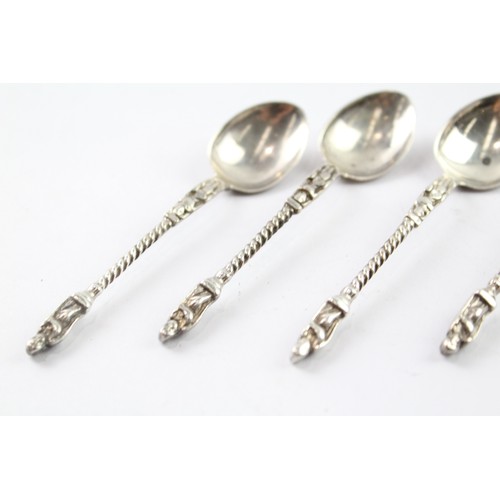 347 - A COLLECTION OF ANTIQUE .925 STERLING SILVER VICTORIAN APOSTLE SPOONS

Weight: 54gms