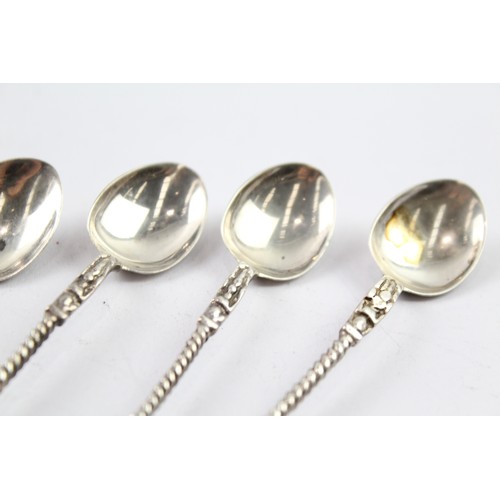 347 - A COLLECTION OF ANTIQUE .925 STERLING SILVER VICTORIAN APOSTLE SPOONS

Weight: 54gms