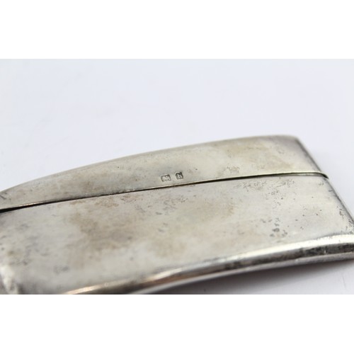 360 - A .925 STERLING SILVER PLAIN CARD CASE
Weight: 36gms