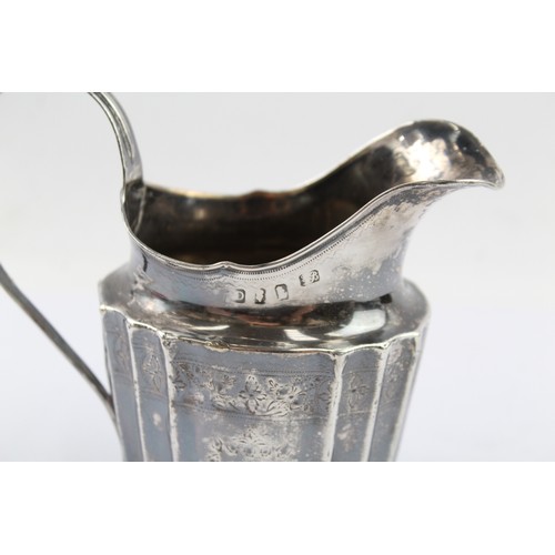 361 - A GEORGIAN .925 STERLING SILVER HESTER BATEMAN CREAM JUG

Weight: 136gms