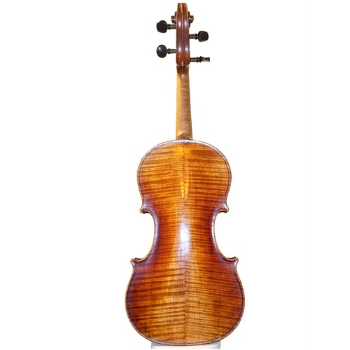 450 - A FINE VIOLIN BY BERNARD SIMON FENDT, LONDON CIRCA 1840 Length of back: 355mm Sold with the certific... 