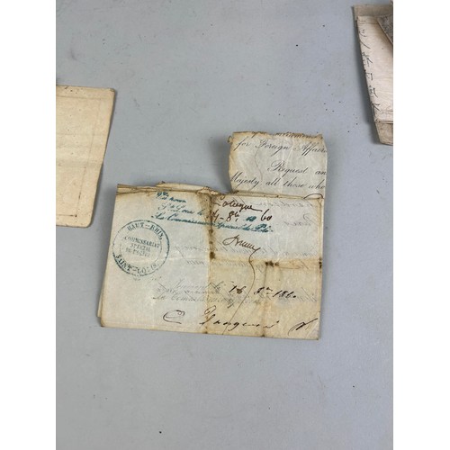 484 - A COLLECTION OF EPHEMERA COLLECTED BY CAPTAIN JAMES MUDDLE AND DESCENDANTS To include Chinese bills,... 