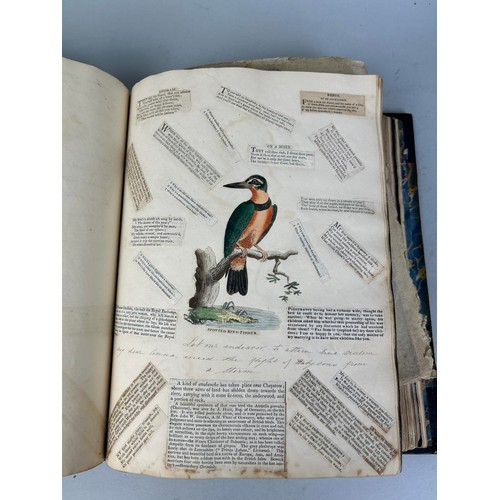 499 - A VICTORIAN SCRAP BOOK BELONGING TO A RELATIVE OF CAPTAIN JAMES MUDDLE, Exceptionally detailed, well... 