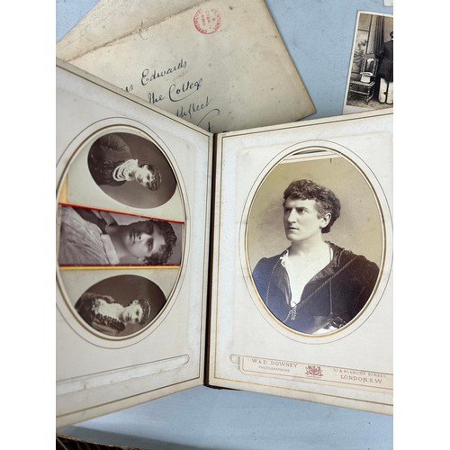 503 - A VICTORIAN PHOTO ALBUM BELONGING TO DESCENDANTS OF THE CHENOWETH/ MUDDLE FAMILY Along with a writte... 