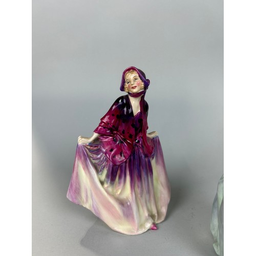 660 - FIVE ROYAL DOULTON STATUETTES (5) Top O’the hill 1937-71, Stephanie 1976, Vanessa 1938-1949, Sweet A... 