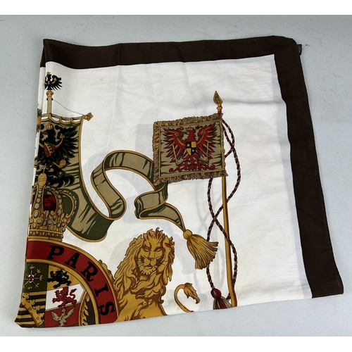 693 - A HERMES PARIS SILK SCARF 86 x 86 CM