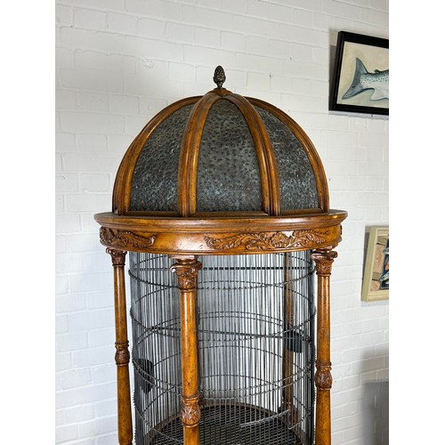 1006 - A LARGE MAITLAND SMITH BIRD CAGE