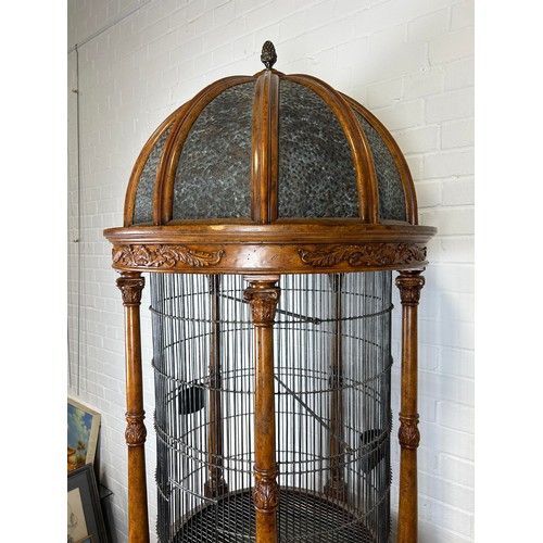 1006 - A LARGE MAITLAND SMITH BIRD CAGE