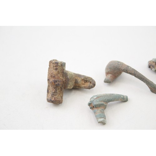 1159 - COLLECTION OF PARTIAL ROMAN TRUMPET BROOCHES