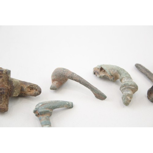 1159 - COLLECTION OF PARTIAL ROMAN TRUMPET BROOCHES