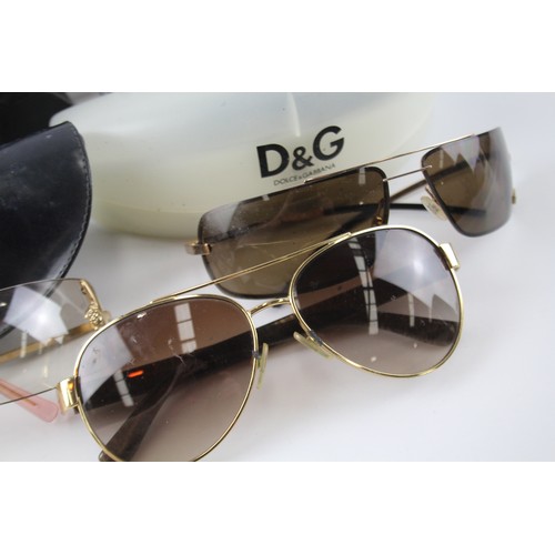 1164 - A VARIETY OF DESIGNER SUNGLASSES/ GLASSES, INCLUDING CASES