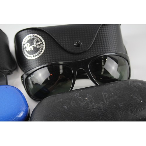 1163 - DESIGNER RAYBAN SUNGLASSES INCLUDING CASE (5)