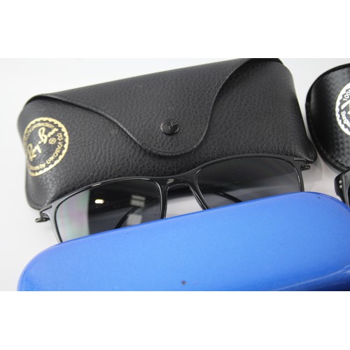 1163 - DESIGNER RAYBAN SUNGLASSES INCLUDING CASE (5)