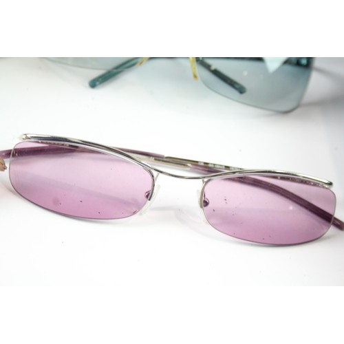 1167 - A VARIETY OF DESIGNER SUNGLASSES/GLASSES INCLUDING GUCCI, INCLUDING CASES (4)