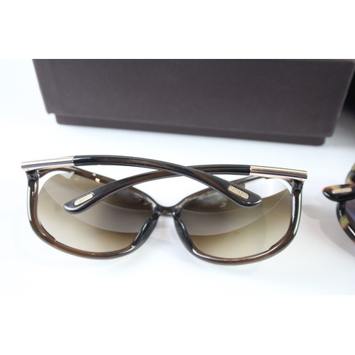 1171 - DESIGNER SUNGLASSES INCLUDING TOM FORD WITH CASES (2)