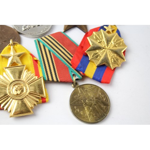 1180 - A COLLECTION OF MEDALS INCLUDING WW2, NATIONAL SERVICES, MALWAI INDEPENDENCE (10)