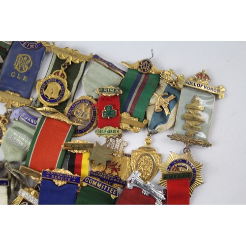 1179 - A COLLECTION OF MIXED JEWELS/ MEDALS INCLUDING MASONIC, RAOB