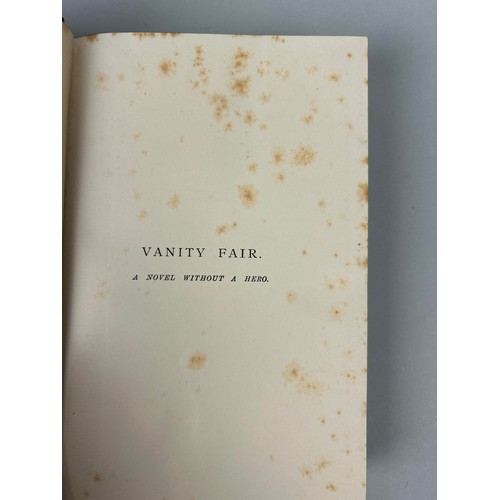 1209 - WILLIAM MAKEPEACE THACKERAY: VANITY FAIR, FIRST EDITION