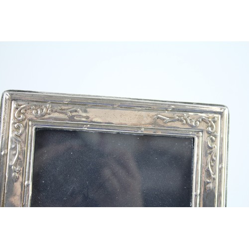 422N - THREE STERLING SILVER PHOTOGRAPH FRAMES