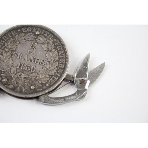 422Y - A .950 SILVER FRENCH 5 FRANCS COIN PEN KNIFE

Weight: 29gms