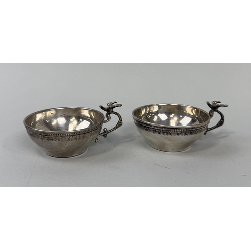 102 - A PAIR OF OTTOMAN 925 SILVER WATER CUPS
Weight: 126gms