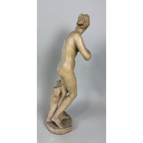 11 - A MARBLE OR ALABASTER STATUE OF THE APHRODITE PRIMAVERA
56cm H
Provenance: Private collection, South... 