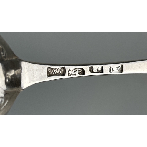 127 - A GEORGE III SILVER SPOON DATED 1766
Weight: 40 gms