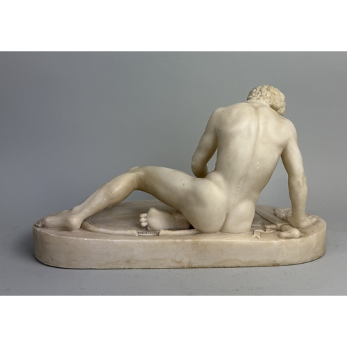 15 - A MARBLE SCULPTURE DEPICTING THE DYING GAUL
38cm x 21cm x 17cm
Provenance: Private collection, South... 