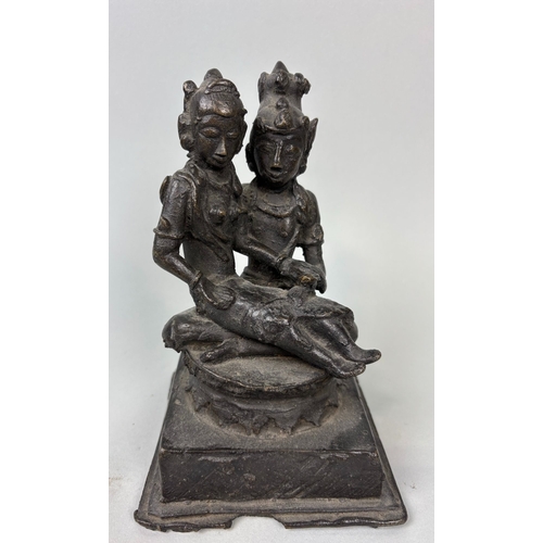 254 - A CHINESE BRONZE FIGURE
19cms H