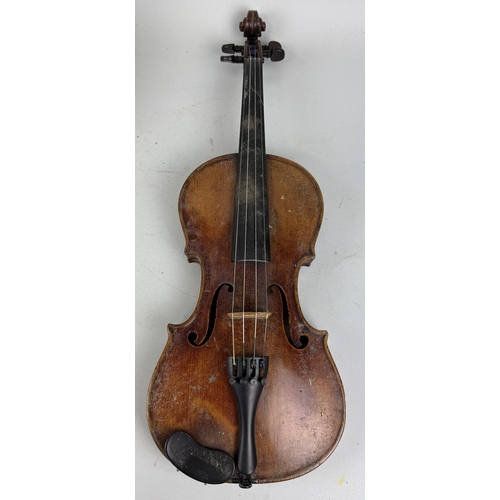 260 - AN ENGLISH VIOLIN LABELLED FOR CHARLES HARRIS, OXON, 1808
With catalogue for Sotheby's sale of Music... 