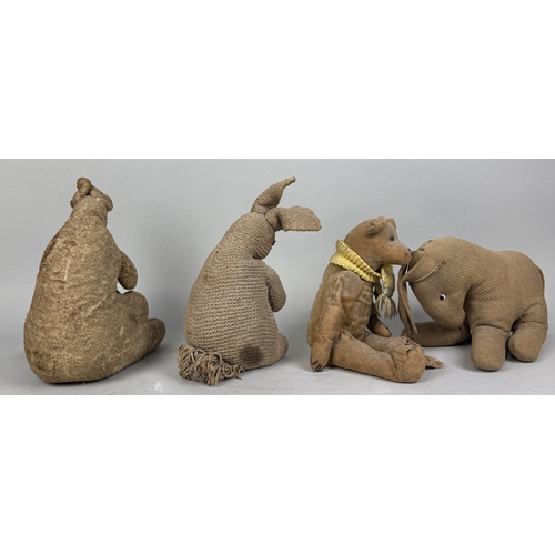 267 - A. A. MILNE: A SET OF FOUR ANTIQUE STUFFED ANIMALS
 
Largest 30 x 23 cm