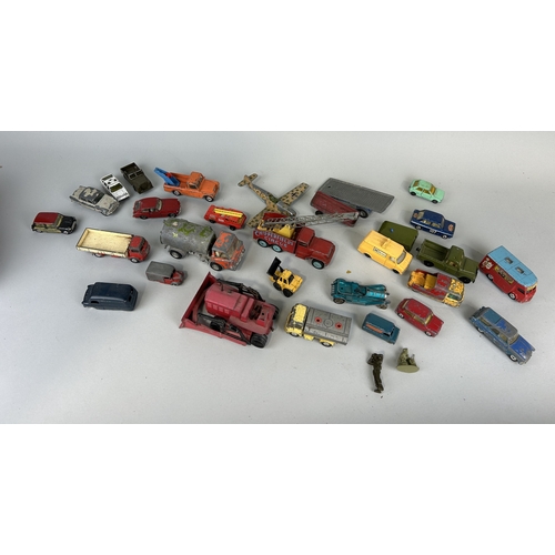 294 - A COLLECTION OF BOXED TOY CARS TO INCLUDE DINKY, CORGI ALONG WITH A BOX OF PLAY WORN CARS (QTY)
Incl... 