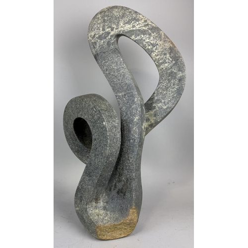 315 - STANFORD CHANAKIRA: A LARGE STONE SPIRAL SCULPTURE
75cm H