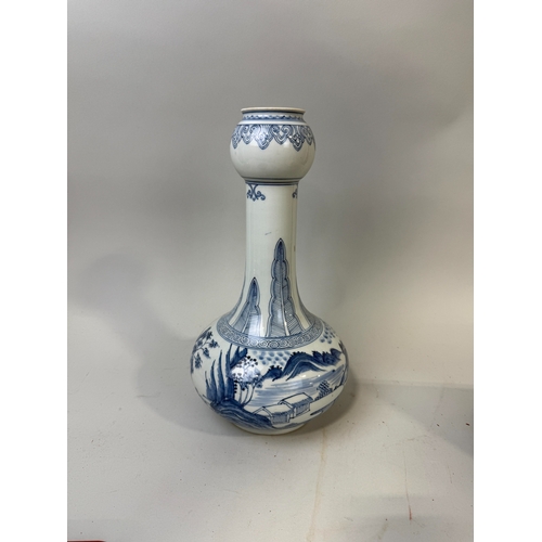 330 - A CHINESE GARLIC MOUTH VASE
37cm H