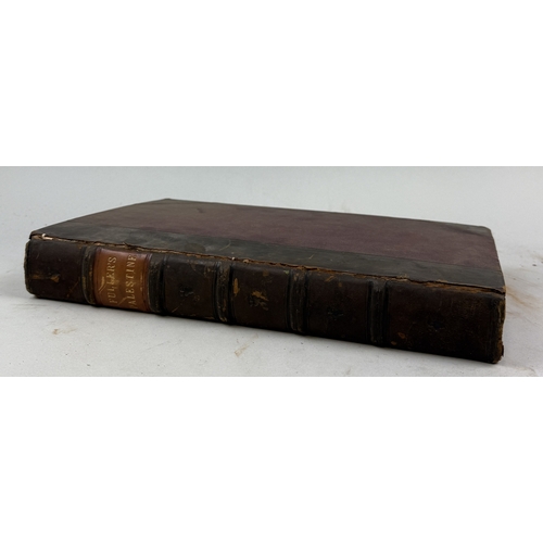 479 - THOMAS FULLER: A PISGAH SIGHT OF PALESTINE, ONE VOLUME
34cm x 22cm
Front board detached.... 