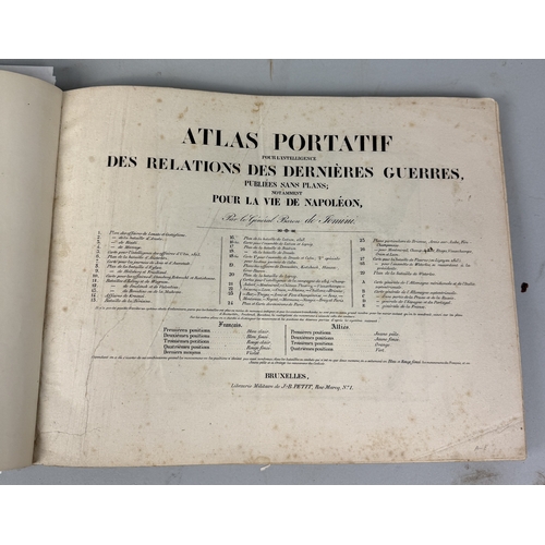 491 - ATLAS PORTRATIF POUR L'INTELLIGENCE DES RELATIONS DES DERNIERRES GUERRES, PUBLIEES SANS PLANS NOTAME... 