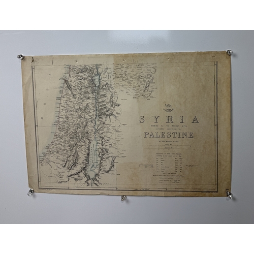 499 - A COLLECTION OF HOLY LAND MAPS TO INCLUDE J.TALLIS