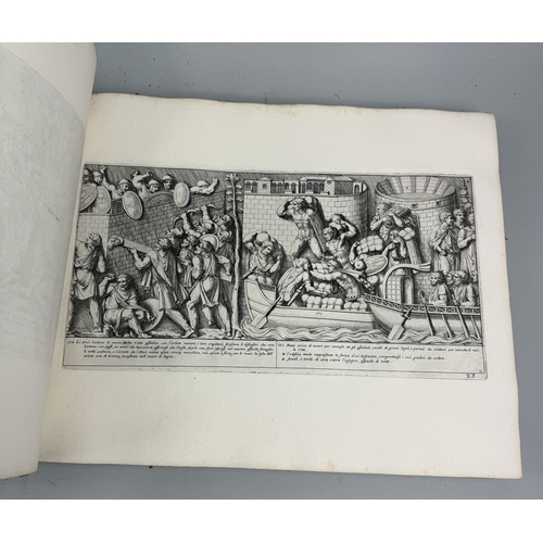 502A - PIETRO BARTOLI: COLONNNA TRAIANA: LEATHER BOUND BOOK WITH BLACK AND WHITE PLATES
Book 45cm x 35cm
Pr... 