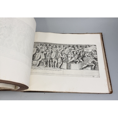 502A - PIETRO BARTOLI: COLONNNA TRAIANA: LEATHER BOUND BOOK WITH BLACK AND WHITE PLATES
Book 45cm x 35cm
Pr... 