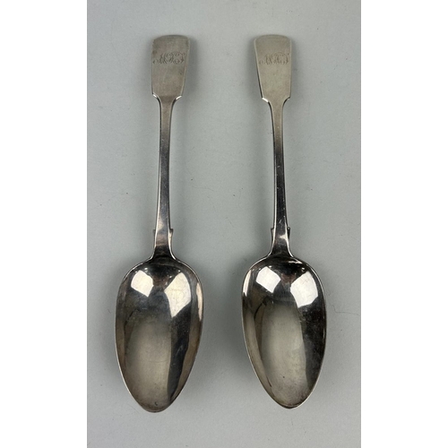 95 - A PAIR OF SILVER SERVING SPOONS
 
Total weight: 146 gms